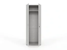 UNITY РШ-07 БЕЛЫЙ Гардероб Прямой 730х550х1966 - Фото предпросмотра
