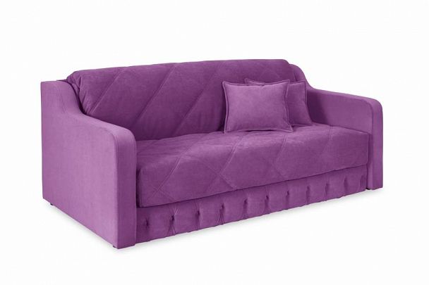 Диван-аккордеон «Римини» с боковинами 1,4 сиреневый - Вид 1