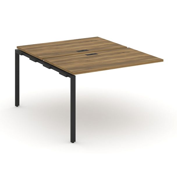 Concept Двойной наборный элемент рабочей станциии CN.DNRS-002 Сандал Янтарный/Металл Черный 1180*1480*750 - Вид 1