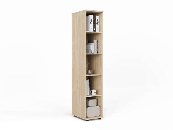 ЛАЙТ / LIGHT RLG026-35x55 Узкий стеллаж 35x55x183 Дуб Сонома - Вид 3