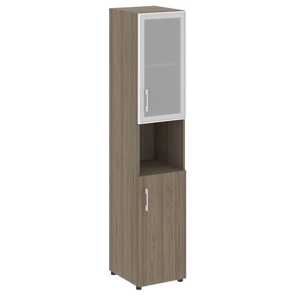 Yalta Шкаф узкий LT.SU-1.4 R (R) Вяз 400*450*1987 - Вид 1