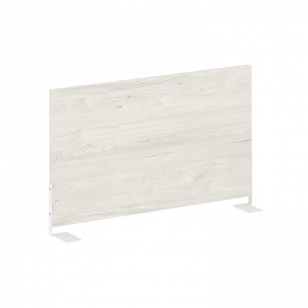 Экран боковой "Metal System" Б.ЭКР-60 дуб наварра/белый - Вид 1