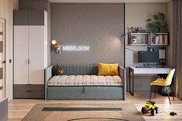 Комплект детской мебели "Зефир К7" (4015х1000х2300) ДК07Зефир.3271 - Фото предпросмотра