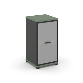 Concept Шкаф 1 узкая секция, 2 ниши CN.STU.E-213 RMB A Кобо/Антрацит/Металл Антрацит/Сатин 420*420*818 - Фото предпросмотра