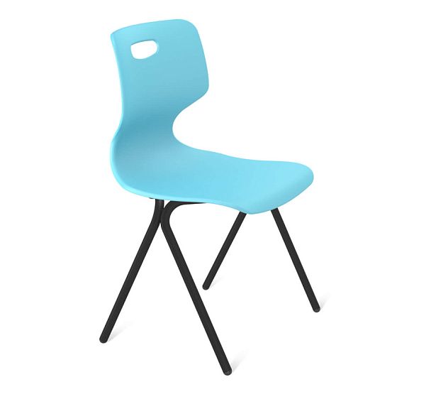 Стул SHT-ST58/S186 a5-7 голубой/черный муар - Вид 1