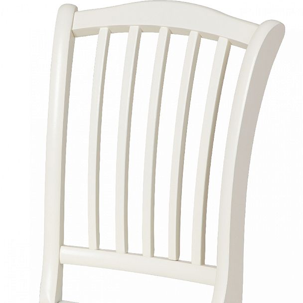 Стул деревянный с жестким сиденьем Элин Слоновая кость - Вид 6