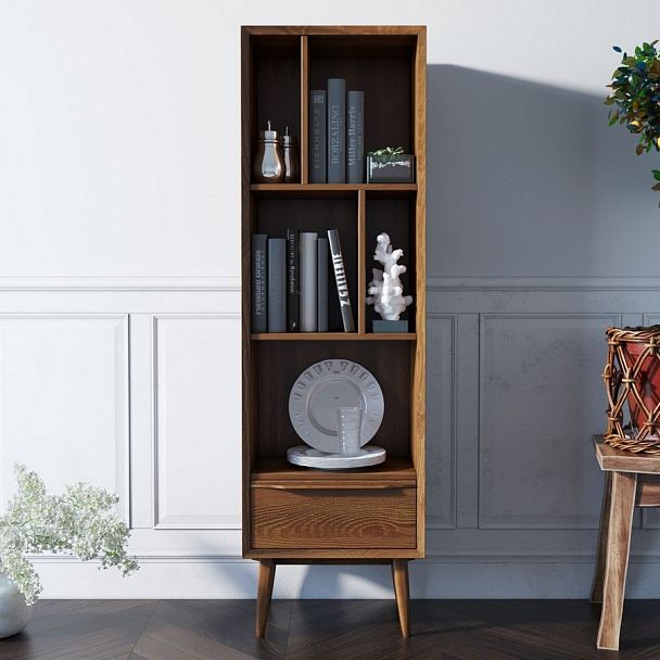 Стеллаж узкий "Bruni" BR-26 - Вид 4