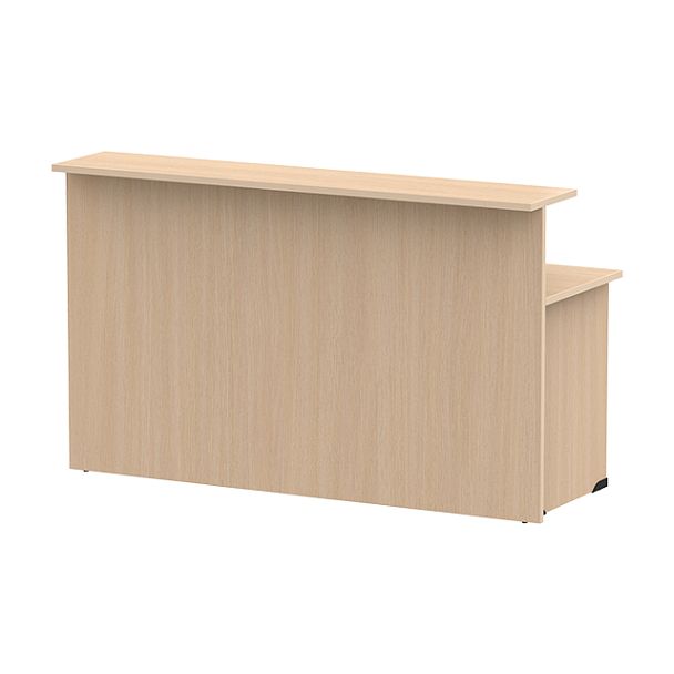 Стойка ресепшн прямая СР-180/60 дуб молочный - Вид 1