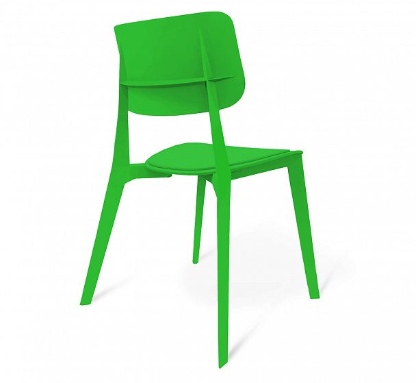 Стул Sheffilton SHT-S110-P зеленый/зеленый, стопируемый - Вид 4