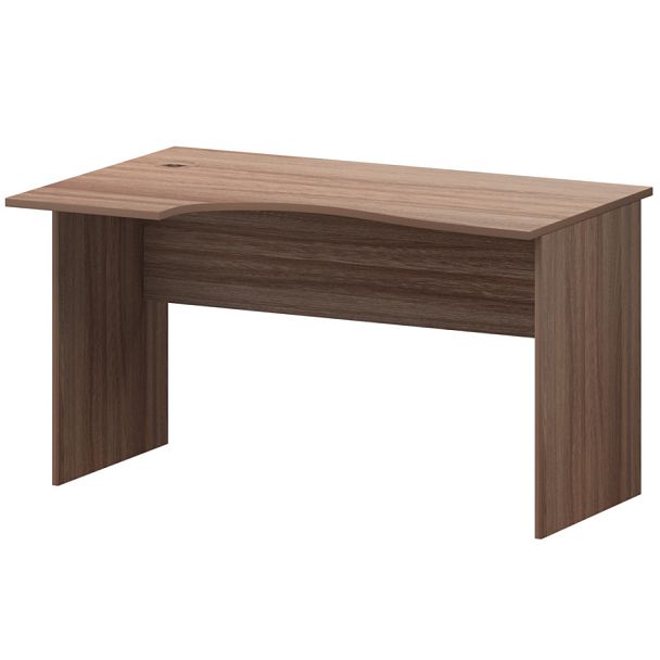 Стол эргономичный левый А-200.ЛВ Темный шимо 1400x900x760 Арго - Вид 1