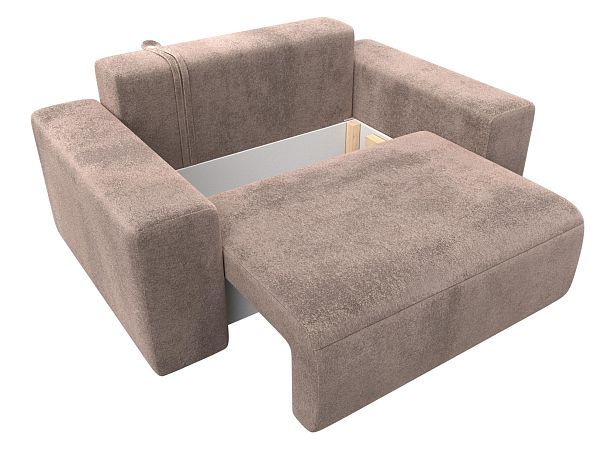 Кресло Лига-036 НПБ Велюр бежевый - Вид 7