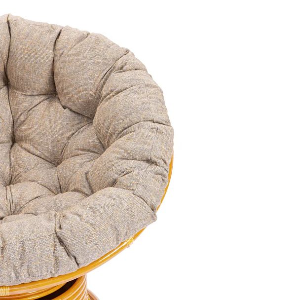 Кресло-качалка Папасан/Papasan (W 23/01 B) /с подушкой/Honey (мед) - Вид 7
