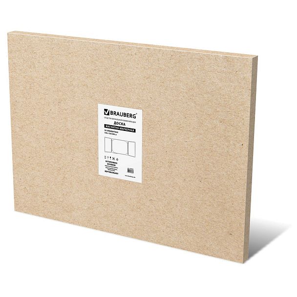 Доска магнитно-маркерная 3-элементная, 100х150/300 см, Польша, Гарантия 10 ЛЕТ, белая, BRAUBERG, 238035 - Вид 3