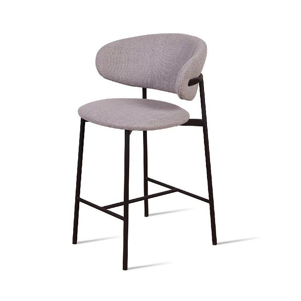 Стул полубарный Adele, рогожка wellton 912, серый - Вид 8