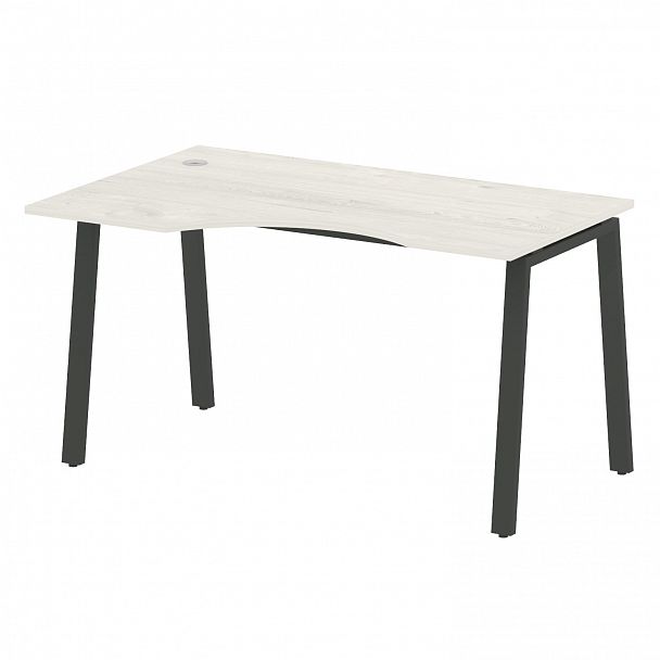 Стол "Metal System" БА.СА-2 дуб наварра/антрацит - Вид 2