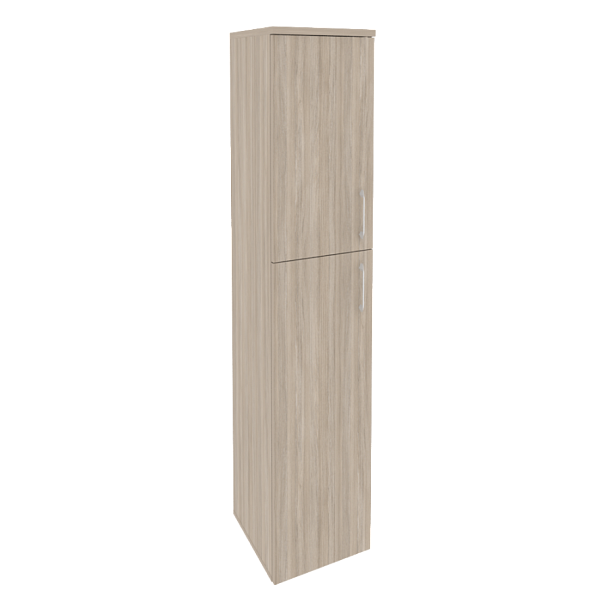 Onix Шкаф высокий узкий левый O.SU-1.8 (L) Дуб аттик 400*420*1977 - Вид 1