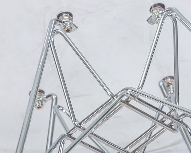 Стул обеденный DOBRIN DSR CASPER (ножки хром, цвет прозрачный) - Вид 10