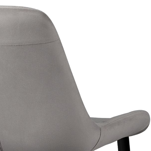 Комплект полубарных стульев Эйден, Confetti silver/черный, 2 шт. - Вид 8