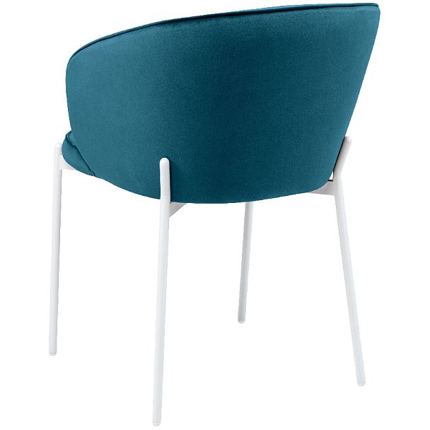 Стул кухонный Миэль изумрудный велюр/белый - Вид 5