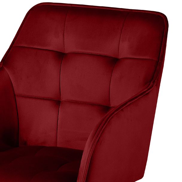 Комплект кресел поворотных Мони, Confetti bordo/белый, 3 шт. - Вид 7