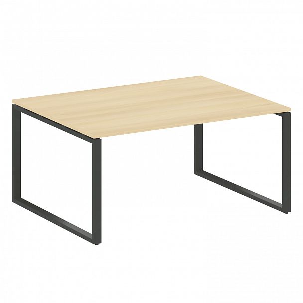 Стол для переговоров "Metal System" БО.ПРГ-1.4 акация/антрацит - Вид 1