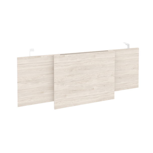 Onix Direct Царга стола руководителя O.M-CSR-3 Денвер светлый/Белый металл 1140*450*54 - Вид 1