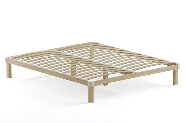 Кровать - подиум деревянная Канапе 2 1400х2000, береза, цвет натуральный - Вид 3