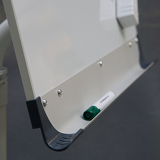 Доска-флипчарт магнитно-маркерная 70х100 см, передвижная, держатели для бумаги, 2х3 (Польша), TF02/2011 - Вид 9