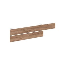 Rift Direct Царга стола с опорной тумбой RF.CST-004 Дуб Табак/Металл Белый 1496/1068*18*340 - Фото предпросмотра