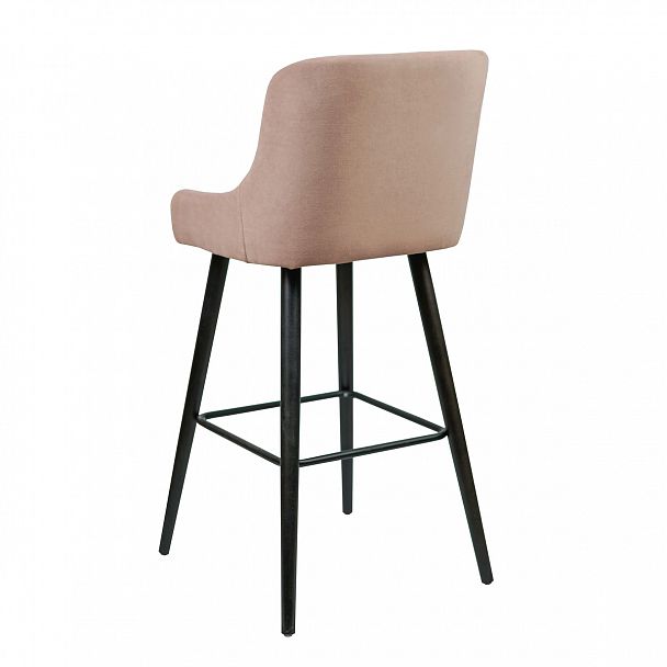 Барный стул Mint, бежевый велюр - Вид 4