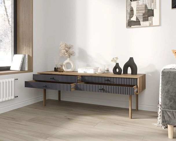 Консоль с двумя ящиками Emerson арт EM23/7024/L - Вид 2