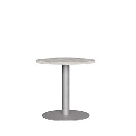 Стол переговорный круглый Zion Light 80x80x75 дуб нордик - Фото предпросмотра