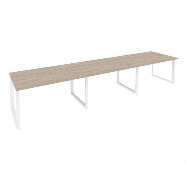 Стол переговорный "Onix" O.MO-PRG-3.3 дуб аттик/белый - Вид 1
