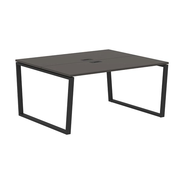 Стол 2-х местный EVWST 1513 Мокко/Черный 1560х1346х750 EDIS - Вид 1