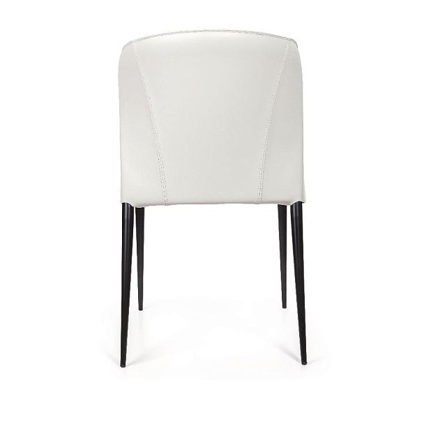 Стул Albert, кожа белый - Вид 7