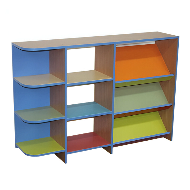 Стеллаж прямой для книг - Вид 1