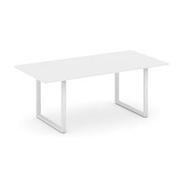 Style Project Direct Direct Стол переговорный SN-6O.SPRG-198.3 Белый/Металл Белый 1980*980*750 - Фото предпросмотра