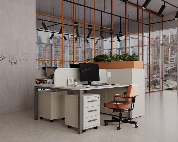 Приставка подкатная New Line 117,4x51x62 дуб шамони светлый - Вид 18