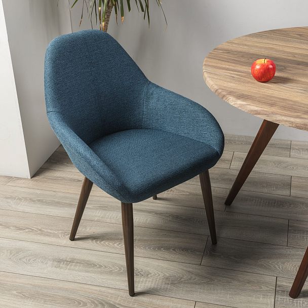 Стул Kent БлюАрт/Тёмный Орех - Вид 9