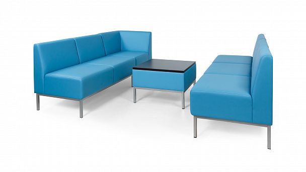 Секция угловая Construct 62x62x77 чёрный - Вид 9