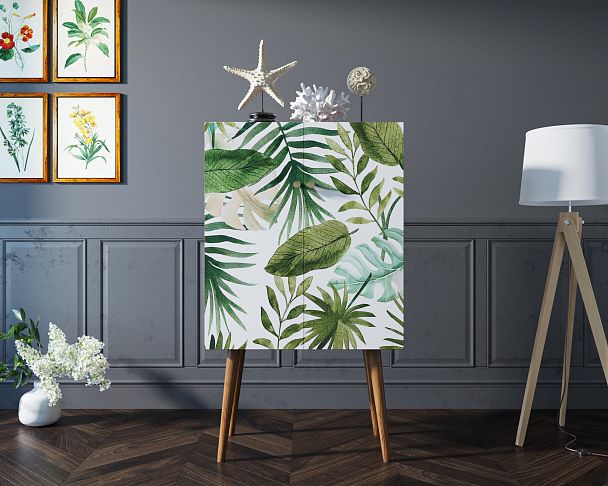 Комод на высоких ножках "Berber" принт 4 - Вид 5