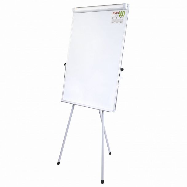 Доска-флипчарт магнитно-маркерная 70х100 см, тренога, регулируемая высота, STAFF, 238002 - Вид 2