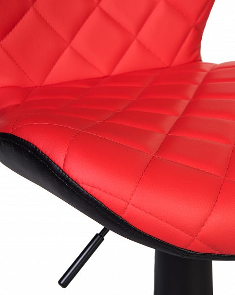 Офисное кресло для персонала DOBRIN RORY (красно-чёрный) - Вид 9