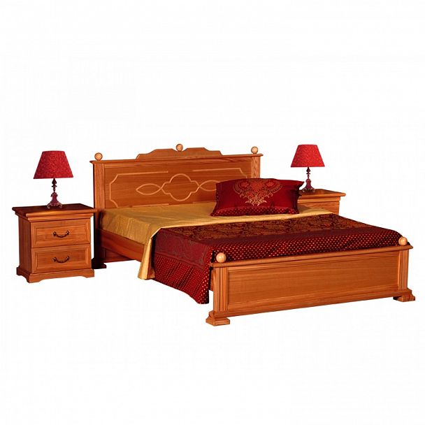 Кровать "Афродита-2 90" береза - Вид 1