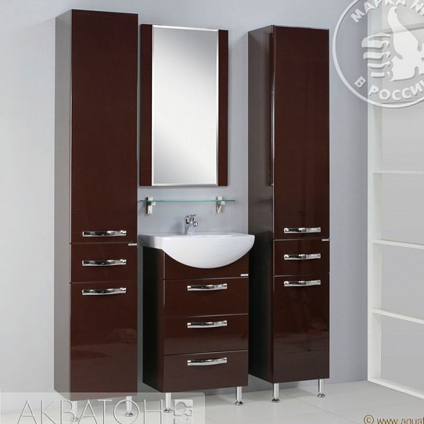 Тумба с раковиной "Ария 50Н" - Вид 4