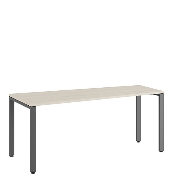 Стол трапеция левый Tess 180x80x75 дуб шамони светлый - Вид 1