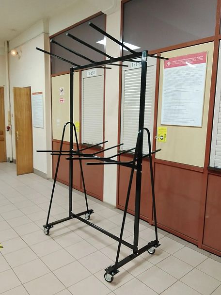 Тележка 2-х уровневая для складных стульев "Пирамида" на 48 шт. ТЛ-3 - Вид 3