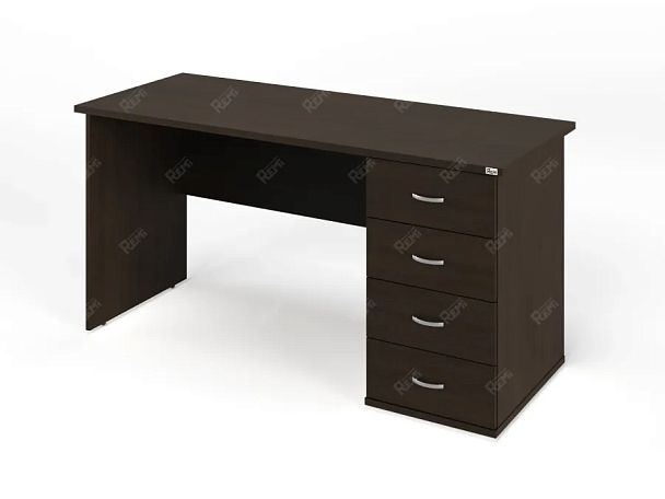 ЛАЙТ / LIGHT RRG007-15x6R Однотумбовый стол 150x60x75 Венге - Вид 1