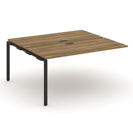 Concept Двойной наборный элемент рабочей станциии CN.DNRS-004 Сандал Янтарный/Металл Черный 1580*1480*750 - Фото предпросмотра