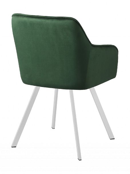 Комплект кресел поворотных Мони, Confetti deep forest/белый, 4 шт. - Вид 5